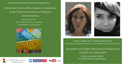 Las mujeres de Sepur Zarco en su lucha por la justicia y la reparación