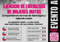 Ejercicios de liderazgos de mujeres mayas