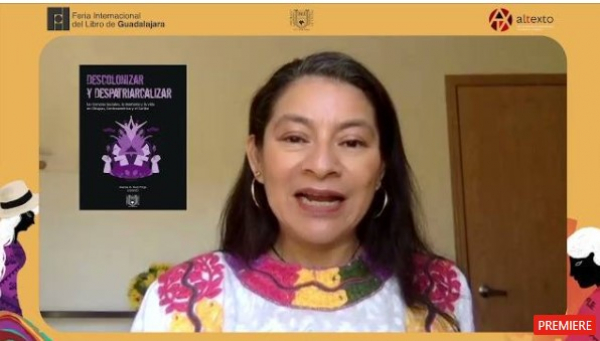 Presentación virtual &quot;Descolonizar y Despatriarcalizar las Ciencias Sociales, la memoria y la vida en Chiapas, Centroamérica y el Caribe&quot;